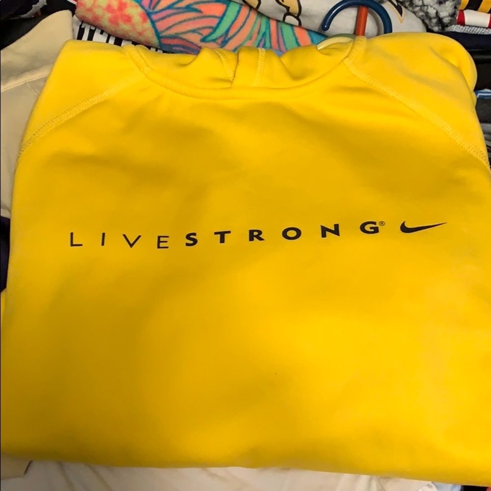 Live strong Nike hoodie